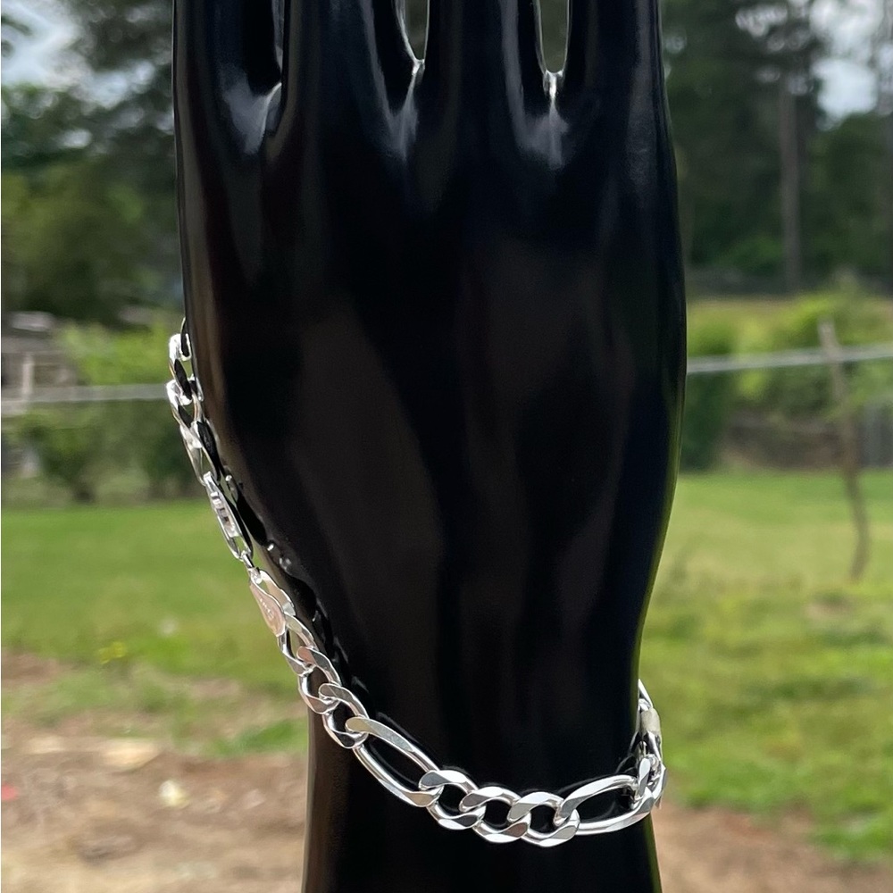 SS Figaro Chain 7.5mm
